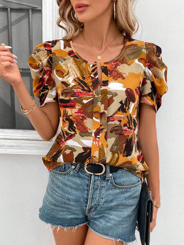 MyWesternTrendy Women's Western Top with Artistic Vibes WesternLove